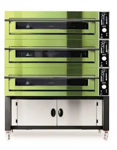 Печь для пиццы Oem-ali 635 L/3 электрическая серии SuperTop 3-камерная с подом 113*73 см – купить по цене завода