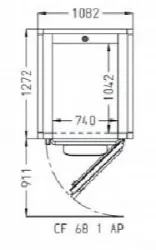 Камера расстоечная Pavailler Cf 68 1 Ap 60X80 1дверь/2тележки – купить в RuOborudovanie.ru с доставкой до двери Купить камера расстоечная pavailler cf 68 1 ap 60x80 1дверь/2тележки – цена от завода, доставка до двери | RuOborudovanie.ru
