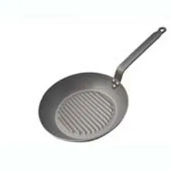 Купить сковорода-гриль d 26см h4,3см, белая сталь "carbone plus" 5530.26 – цена от завода, доставка до двери | RuOborudovanie.ru