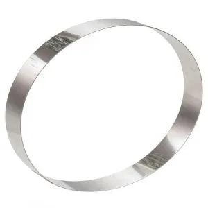 Форма кондитерская "ОВАЛ" 16Х12 СМ H 4 см, нержав. Сталь 2H4X14 – купить по цене завода