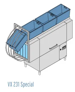 Машина для мойки ящиков Dihr VX 231 SX+HR10 – купить по цене завода