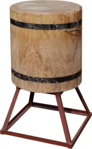 Колода раз. дуб D60-69см H45-50см+подст. металН30 WOOD – купить по цене завода