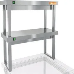Полка тепловая Hicold TP2-7/3 двухъярусная настольная (700х300х800мм) – купить в RuOborudovanie.ru с доставкой до двери Купить полка тепловая hicold tp2-7/3 двухъярусная настольная (700х300х800мм) – цена от завода, доставка до двери | RuOborudovanie.ru