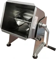 Фаршемешалка Kocateq FME20T ручная 20 л c откидным бункером, 1 осью и подкл. к приводу G12 – купить в RuOborudovanie.ru с доставкой до двери Купить фаршемешалка kocateq fme20t ручная 20 л c откидным бункером, 1 осью и подкл. к приводу g12 – цена от завода, доставка до двери | RuOborudovanie.ru