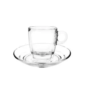 Чашка Cappuccino 195МЛ H81Мм D76/103Мм "Caffe", стекло 1P02441 – купить по цене завода