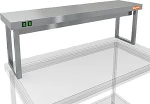 Полка тепловая Hicold TP1-6/3 одноярусная настольная 600х300х400мм – купить по цене завода