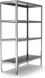 Стеллаж кухонный Luxstahl СР-1800х1100х500/4 – купить по цене завода