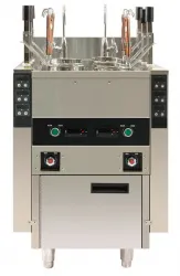 Макароноварка Kocateq ESBLL540CAS (2х30л) электр. напольная автоматическая с 6 порц.корзин – купить в RuOborudovanie.ru с доставкой до двери Купить макароноварка kocateq esbll540cas (2х30л) электр. напольная автоматическая с 6 порц.корзин – цена от завода, доставка до двери | RuOborudovanie.ru