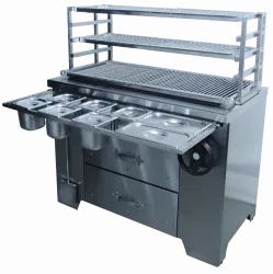 Мангал угольный Grill Master УММ/2 (Robata L1200) 11314 многофункциональный – купить в RuOborudovanie.ru с доставкой до двери Купить мангал угольный grill master умм/2 (robata l1200) 11314 многофункциональный – цена от завода, доставка до двери | RuOborudovanie.ru