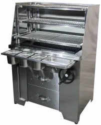 Мангал угольный Grill Master УММ/2 (Robata) 11306 многофункциональный – купить в RuOborudovanie.ru с доставкой до двери Купить мангал угольный grill master умм/2 (robata) 11306 многофункциональный – цена от завода, доставка до двери | RuOborudovanie.ru
