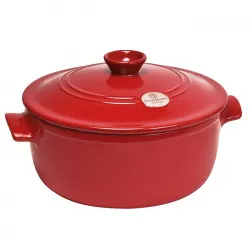 Купить кастрюля керамическая 4,0л d26см, серия flame, цвет гранат 454034 – цена от завода, доставка до двери | RuOborudovanie.ru