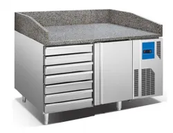 Стол для пиццы Koreco SPZ 1610 WN (+0/+12) гранит.столеш 390л, 1дв, 7ящ, 1500х800х985мм – купить в RuOborudovanie.ru с доставкой до двери Купить стол для пиццы koreco spz 1610 wn (+0/+12) гранит.столеш 390л, 1дв, 7ящ, 1500х800х985мм – цена от завода, доставка до двери | RuOborudovanie.ru