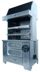 Купить мангал на древесном угле grill master умм/1 (для открытой веранды) – цена от завода, доставка до двери | RuOborudovanie.ru