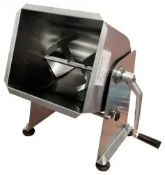 Фаршемешалка Kocateq FME30T ручная 30 л c откидным бункером, 1 осью и подкл. к приводу G12 – купить в RuOborudovanie.ru с доставкой до двери Купить фаршемешалка kocateq fme30t ручная 30 л c откидным бункером, 1 осью и подкл. к приводу g12 – цена от завода, доставка до двери | RuOborudovanie.ru