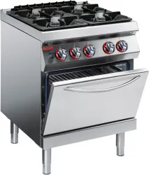 Плита газовая Angelo Po 1G1FA0GV напольная c 4 конфорками и духовым шкафом – купить в RuOborudovanie.ru с доставкой до двери Купить плита газовая angelo po 1g1fa0gv напольная c 4 конфорками и духовым шкафом – цена от завода, доставка до двери | RuOborudovanie.ru