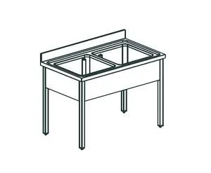Ванна котломоечная Apach Chef Line L2P197-85 – купить по цене завода