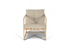 Купить кресло лион садовое, цвет "натуральное дерево" – цена от завода, доставка до двери | RuOborudovanie.ru
