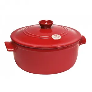 Кастрюля керамическая 5,3Л D28,5См, серия Flame, цвет гранат 455334 – купить по цене завода