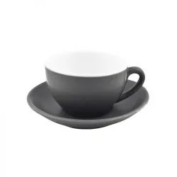 Чашка Cappuccino 280МЛ (БЛЮДЦЕ 15СМ), Bevande цвет Slate 978454 – купить в RuOborudovanie.ru с доставкой до двери Купить чашка cappuccino 280мл (блюдце 15см), bevande цвет slate 978454 – цена от завода, доставка до двери | RuOborudovanie.ru