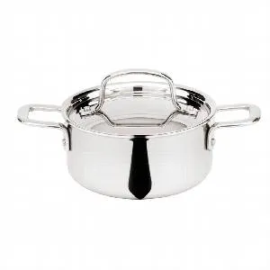 Кастрюля нержавеющая сталь с крышкой 0,7Л D12См Paderno 12509-12 – купить по цене завода