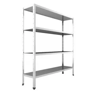 Стеллаж кухонный Luxstahl СР-1800х1200х600/4 нерж – купить по цене завода