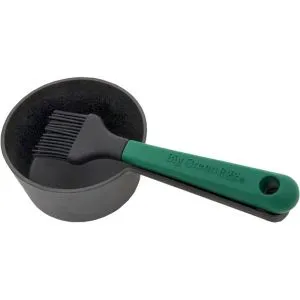 Сотейник чугунный с силиконовой кисточкой Big Green Egg 117663 – купить по цене завода
