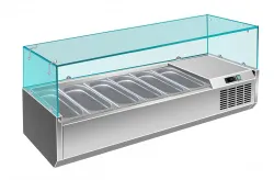 Витрина для ингредиентов Viatto VRX 1500/380 – купить в RuOborudovanie.ru с доставкой до двери Купить витрина для ингредиентов viatto vrx 1500/380 – цена от завода, доставка до двери | RuOborudovanie.ru