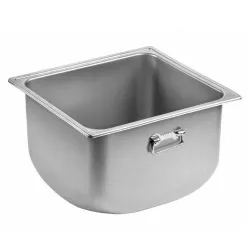 Кастрюля для пасты 38Х35СМ H23,7См, без крышки, серия "Tender", нерж.сталь 3390Q334 – купить в RuOborudovanie.ru с доставкой до двери Купить кастрюля для пасты 38х35см h23,7см, без крышки, серия "tender", нерж.сталь 3390q334 – цена от завода, доставка до двери | RuOborudovanie.ru