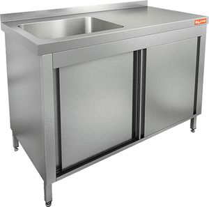 Стол купе с ванной моечной нсзк1м-9/7бл