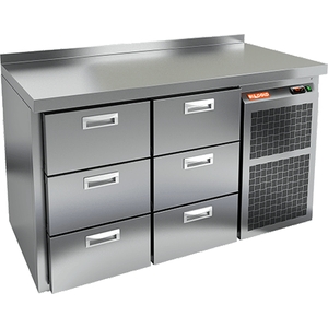 Стол с охлаждающим шкафом Hicold Gn 33 Br2 Tn