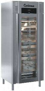 Шкаф холодильный Carboma Pro со средним уровнем контроля влажности M700Gn-1-G-Mhc 0430 нерж.сталь