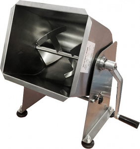 Фаршемешалка Kocateq FME20T ручная 20 л c откидным бункером, 1 осью и  подкл. к приводу G12