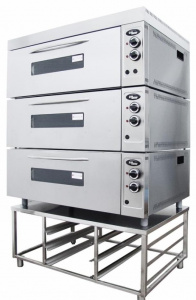 Шкаф жарочный Grill Master Шжэ/3 секционный, кр.металл+н/сталь
