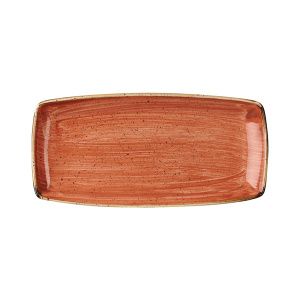 Блюдо сервировочное 29,5Х15СМ, без борта, Stonecast, цвет Spiced Orange Ssosop111