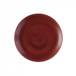 Тарелка мелкая 16,5СМ, без борта, Stonecast Patina, цвет Rust Red Pareevp61 – купить в RuOborudovanie.ru с доставкой до двери Купить тарелка мелкая 16,5см, без борта, stonecast patina, цвет rust red pareevp61 – цена от завода, доставка до двери | RuOborudovanie.ru
