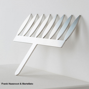 Трафарет для декора "Leaf Comb" H8См, нерж.сталь, дизайн - Frank Haasnoot 20Fh01L