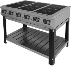 Плита индукционная Grill Master Ф6ИП/800 60010 (на подставке) 6 зон нагрева – купить в RuOborudovanie.ru с доставкой до двери Купить плита индукционная grill master ф6ип/800 60010 (на подставке) 6 зон нагрева – цена от завода, доставка до двери | RuOborudovanie.ru