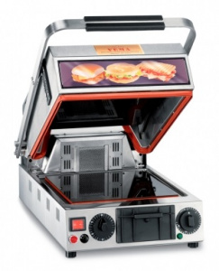 Гриль-печь контактная Vema Pf 2097 гладкие поверхности