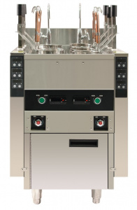 Макароноварка Kocateq ESBLL540CAS (2х30л) электр. напольная автоматическая с 6 порц.корзин