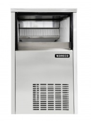 Льдогенератор Koreco AZ 50/25 CUBE кубикового льда 50 кг/сут с корпусом из нерж.стали