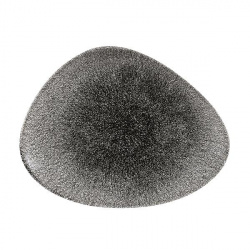 Блюдо треугольное Chefs 26Х20СМ, без борта, цвет Raku Quartz Black, Studio Prints Rkbqtc261 – купить в RuOborudovanie.ru с доставкой до двери Купить блюдо треугольное chefs 26х20см, без борта, цвет raku quartz black, studio prints rkbqtc261 – цена от завода, доставка до двери | RuOborudovanie.ru