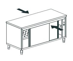 Стол тепловой сквозной Apach Chef Line Lhc718Sh2Pt