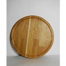 Доска для пиццы D400Мм, с желобом, серия Pizzas, ясень, цвет Tr03 Pz0110007-Tr03