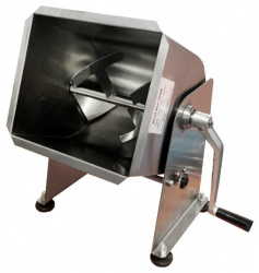 Купить фаршемешалка kocateq fme30t ручная 30 л c откидным бункером, 1 осью и подкл. к приводу g12 – цена от завода, доставка до двери | RuOborudovanie.ru