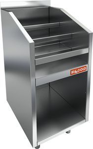 Лестница ликёрная HiCold НБмлЛ-8/5Б с бортом 800х500х850мм