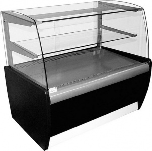 Витрина холодильная кондитерская K70 Vm 0,9-12 Light 0011-9005 (ВХСВ-0,9Д Carboma Mini) техно