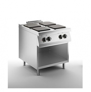 Плита электрическая 4 конфорочная 700 серии Apach Chef Line Slre87Cs