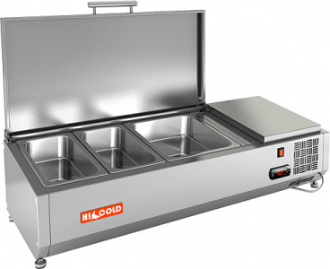 Витрина холодильная настольная Hicold Vrtu 1000