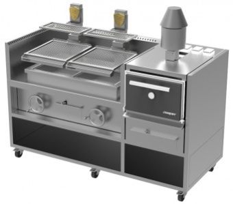 Гриль открытый Josper Basque Pvj-076-3 – купить по цене завода