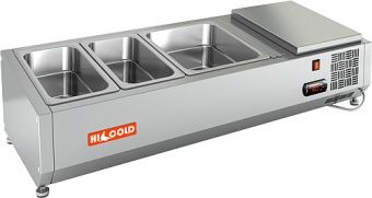 Витрина для ингридиентов Hicold VRTO 1000 для стола Hicold Pze3 – купить по цене завода